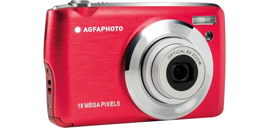 AgfaPhoto appareil photo numérique DC8200, rouge