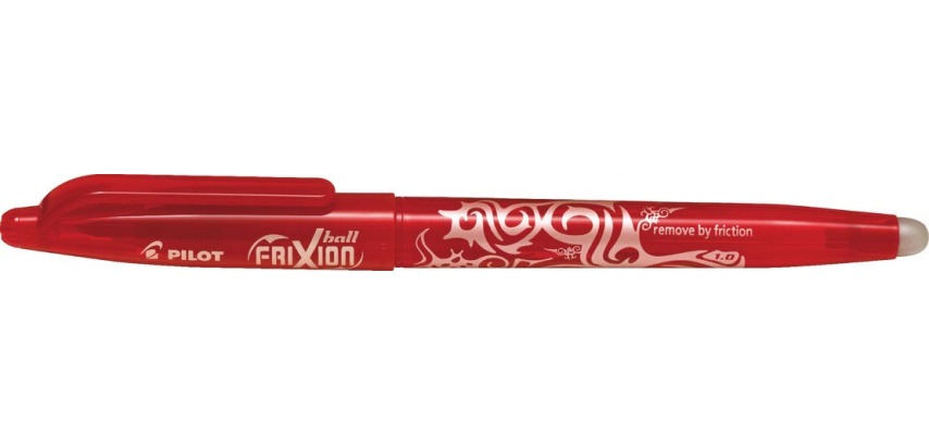Pilot Frixion Ball 10, red ballpoint pen