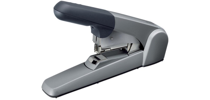 Nietmachine Leitz Heavy Duty Flat Clinch 60 vel zilver