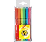 STABILO flash highlighter, set of 6 pieces in assorted colors