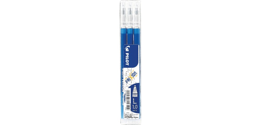 Pilot-Nachfüllpackung für FriXion Ball/Clicker, blau, 3er-Set