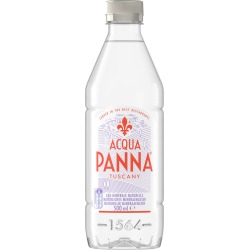 Acqua Panna mineraalwater, niet bruisend, fles van 50 cl, pak van 24 stuks
