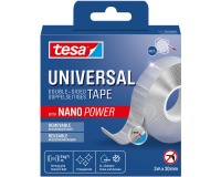 Plakband tesa Nano dubbelz 30mmx3m