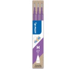 PILOT FriXion Medium Violet Refill Roller 3 Pieces