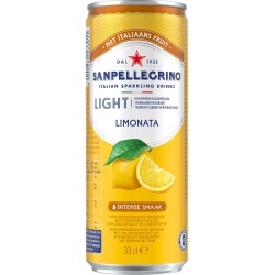 San Pellegrino limonade Limonata light, canette mince de 33 cl, paquet de 6 pièces