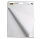 Post-it meeting chart, ft 63,5 x 76,2 cm, récyclé, bloc de 30 feuilles, paquet de 2 pièces