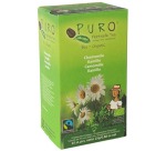 Puro Bio thé Camomille, du commerce équitable, paquet de 25 sachets
