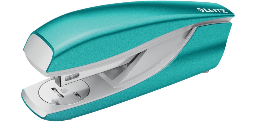 Leitz NeXXt WOW 5502 agrafeuse, bleu glacier métallisé, sous blister