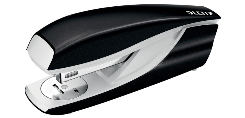 Leitz NeXXt WOW 5502 stapler, black, in blister pack