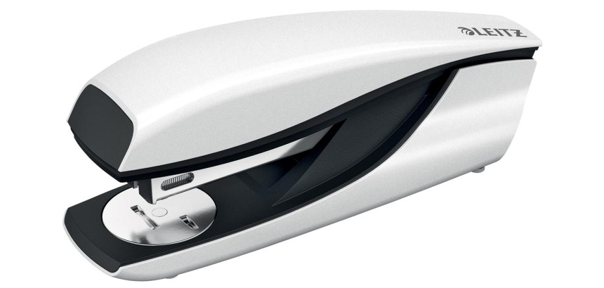 Leitz NeXXt WOW 5502 agrafeuse, blanc métallisé, sous blister