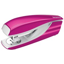 Leitz NeXXt WOW 5502 nietmachine, roze metallic, op blister