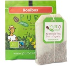 Puro Bio thé, rooibos, du commerce équitable, paquet de 25 sachets