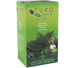 Puro Bio thé, thé vert, du commerce équitable, paquet de 25 sachets