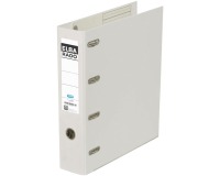 Elba Rado Plast classeur avec double mécanique, blanc, dos de 8 cm