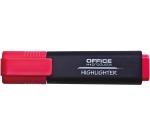 OFFICE products highlighter, 1 - 5 mm, red