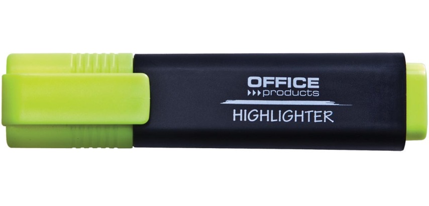 OFFICE products highlighter, 1 - 5 mm, yellow