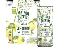 Maison Perrier mocktail Lemonjito, citron et menthe, cannette de 25 cl, paquet de 4 pièces