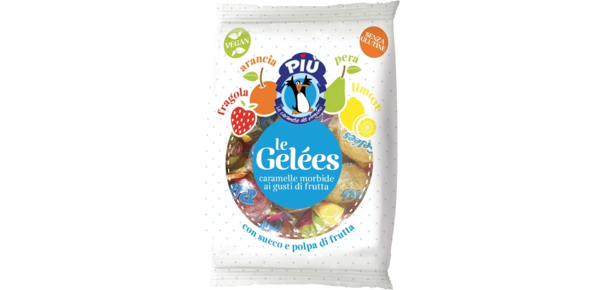 Piu Jelly Fruit candies, 1 kg bag