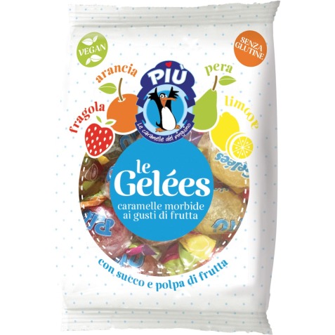 Piu Jelly Fruit snoepjes, zak van 1 kg