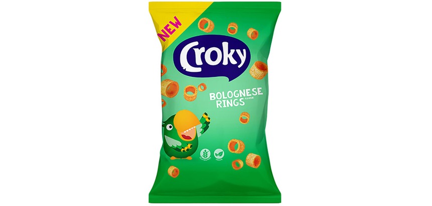 Croky Bolognaise Rings, 75 g pack
