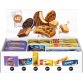 Assortiment biscuits fourrés de Milka, Oreo et Lu, boîte de 47 pièces, mix