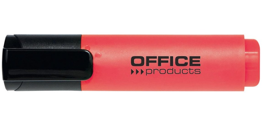 OFFICE products highlighter, 2 - 5 mm, red