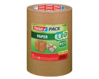 Tesa Eco Tape, Kraft Paper, 50 mm x 50 m, Brown, Pack of 3 Pieces