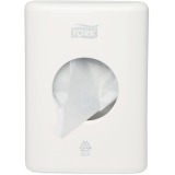 Tork dispenser voor hygiënezakjes, wit, systeem B5