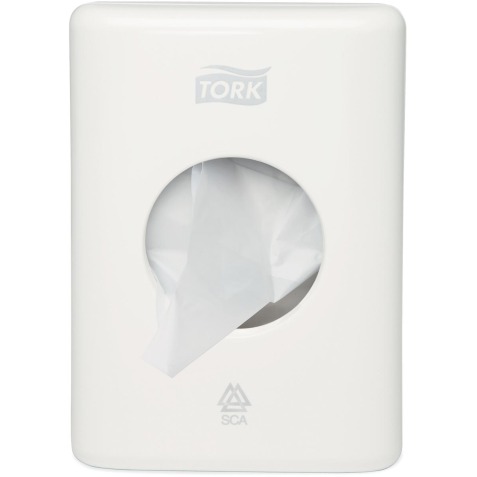 Tork distributeur des sacs hygiéniques, blanc, système B5