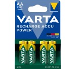 Wiederaufladbare Batterie Varta 4xAA 2100mAh Ready To Use