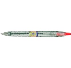 Pilot Ecoball B2P BeGreen stylo bille, large, rood