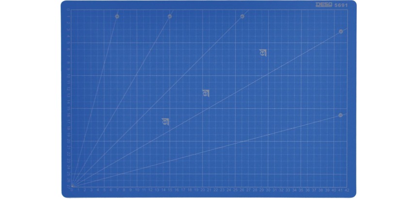 Professional cutting mat, 5 layers, 30 x 45 cm