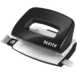Leitz NeXXt WOW Mini perforateur, 10 feuilles, noir