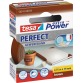 Tesa extra Power Perfect, ft 19 mm x 2,75 m, bruin