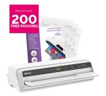 Fellowes lamineermachine Venus voor ft A3 +  Bonus Pack van 200 lamineerhoezen (A4, 80 micron)