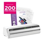 Fellowes lamineermachine Jupiter voor ft A3 + Bonus Pack van 200 lamineerhoezen (A4, 80 micron)