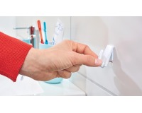 Gb_powerstrips crochet adhésif small classic, blanc