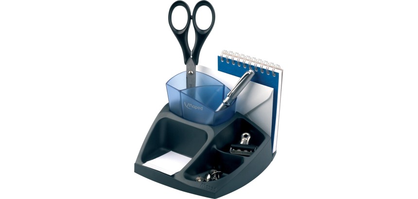 Maped porte-accessoires Compact Office Essentials, noir/bleu