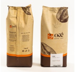 Oké coffee, ground, 1 kg bag, Chic
