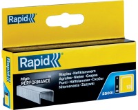 Rapid Agrafes 13/8, galvanisées, boîte de 2.500 agrafes