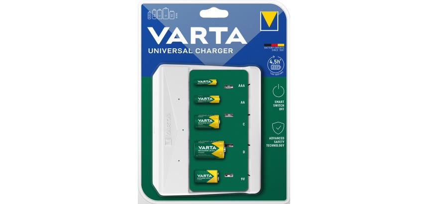 Chargeur piles Varta universal