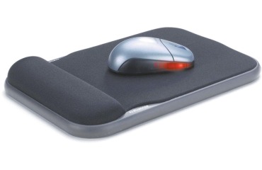 Kensington Height Adjustable Gel Mouse Pad Black