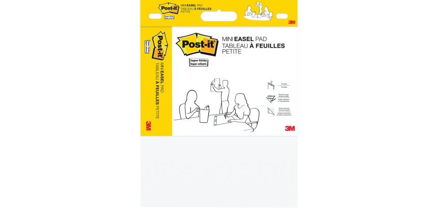Post-it mini meeting chart, ft 45,7 cm x 38,1 cm, blanco