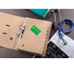 Oxford Touareg intercalaires, en carton, ft A4, non imprimé, 11 trous, 12 onglets