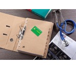 Oxford Touareg dividers, cardboard, A4 size, unprinted, 11 holes, 6 tabs