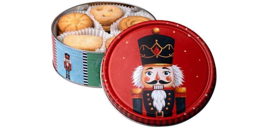 Hamlet Nutcracker cookies, 150-gram metal tin