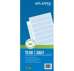 Things to do Djois Atlanta recycled papier Today 140x297mm 125vel 70gr blauw
