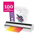 Fellowes Saturn laminating machine for A3 size + Bonus Pack of 100 pouches (A4 size, 80 microns)