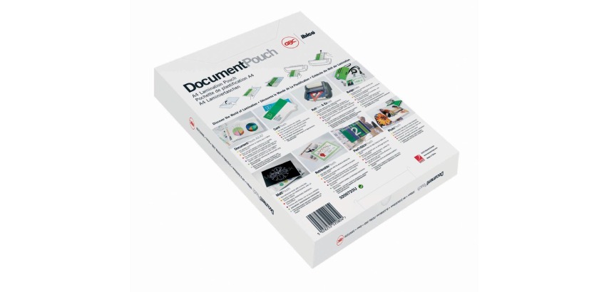 GBC Document lamineerhoes ft A4, 160 micron (2 x 80 micron), pak van 100 stuks