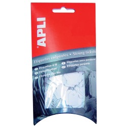 Apli draadetiketten ft 18 x 29 mm (b x h) (7010), etui van 200 stuks